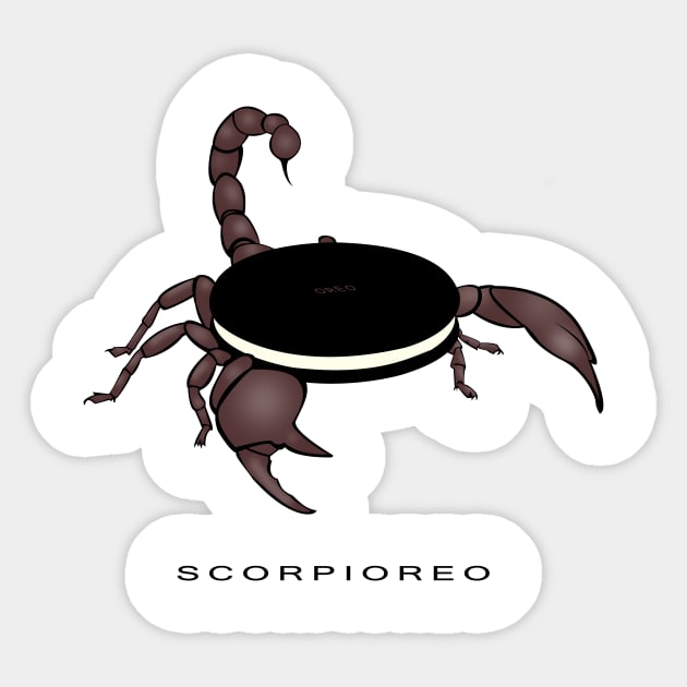 Scorpioreo Sticker by liquidruby